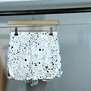 French Connection Droplet Drape Shorts